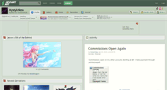 Desktop Screenshot of mystykness.deviantart.com