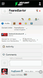 Mobile Screenshot of fearedsavior.deviantart.com