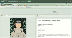Desktop Screenshot of ickleillusionist.deviantart.com