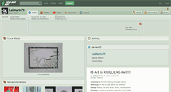 Desktop Screenshot of lalimarin79.deviantart.com