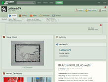 Tablet Screenshot of lalimarin79.deviantart.com