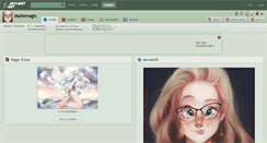Desktop Screenshot of mallemagic.deviantart.com