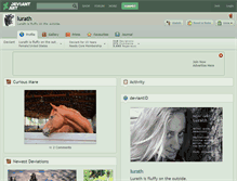 Tablet Screenshot of lurath.deviantart.com