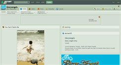 Desktop Screenshot of gloryangels.deviantart.com