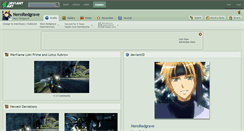 Desktop Screenshot of neroredgrave.deviantart.com