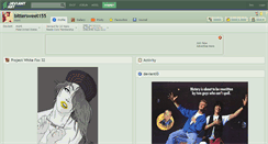 Desktop Screenshot of bittersweet155.deviantart.com