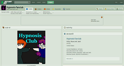 Desktop Screenshot of hypnosis-fanclub.deviantart.com