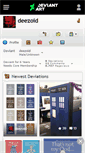 Mobile Screenshot of deezoid.deviantart.com