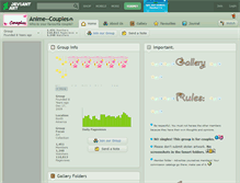 Tablet Screenshot of anime--couples.deviantart.com