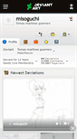 Mobile Screenshot of misoguchi.deviantart.com