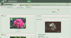Desktop Screenshot of holdtashadown.deviantart.com