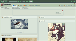 Desktop Screenshot of damianfossi.deviantart.com