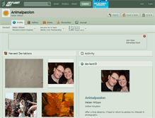 Tablet Screenshot of animalpassion.deviantart.com