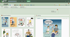 Desktop Screenshot of cmxpnk.deviantart.com
