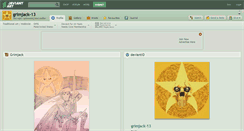 Desktop Screenshot of grimjack-13.deviantart.com