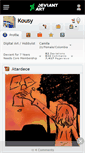 Mobile Screenshot of kousy.deviantart.com