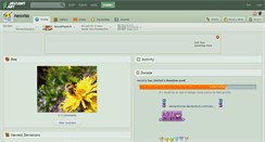 Desktop Screenshot of nexxiss.deviantart.com