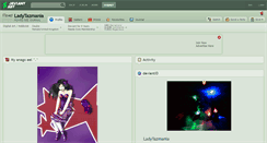 Desktop Screenshot of ladytazmania.deviantart.com