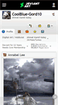Mobile Screenshot of coolblue-gord10.deviantart.com
