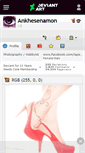 Mobile Screenshot of ankhesenamon.deviantart.com