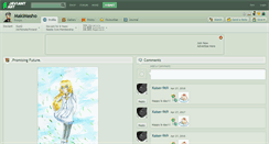 Desktop Screenshot of makimasho.deviantart.com