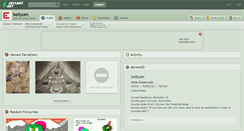 Desktop Screenshot of bellyum.deviantart.com