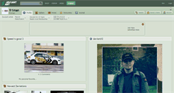 Desktop Screenshot of fr1man.deviantart.com