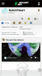 Mobile Screenshot of bulletxheart.deviantart.com