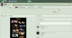 Desktop Screenshot of n-95.deviantart.com