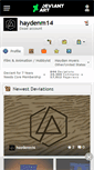 Mobile Screenshot of haydenm14.deviantart.com