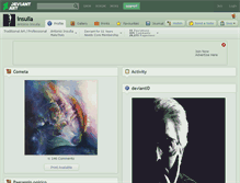 Tablet Screenshot of insulla.deviantart.com