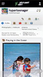 Mobile Screenshot of hyperteenager.deviantart.com