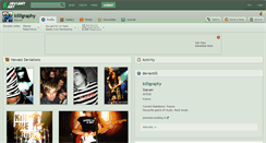 Desktop Screenshot of killigraphy.deviantart.com