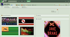 Desktop Screenshot of jake-brake.deviantart.com