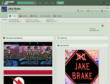 Tablet Screenshot of jake-brake.deviantart.com