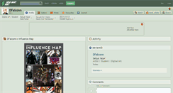 Desktop Screenshot of dfalconn.deviantart.com