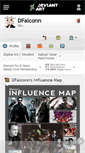 Mobile Screenshot of dfalconn.deviantart.com
