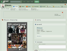 Tablet Screenshot of dfalconn.deviantart.com