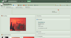 Desktop Screenshot of daniellebyrne.deviantart.com