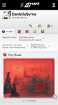 Mobile Screenshot of daniellebyrne.deviantart.com