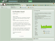 Tablet Screenshot of distressedgentlemen.deviantart.com