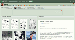 Desktop Screenshot of gonline.deviantart.com