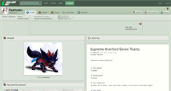 Desktop Screenshot of faahlcahn.deviantart.com