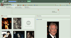 Desktop Screenshot of beckybenson.deviantart.com