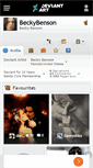 Mobile Screenshot of beckybenson.deviantart.com