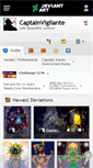Mobile Screenshot of captainvigilante.deviantart.com