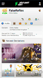 Mobile Screenshot of falsereflex.deviantart.com