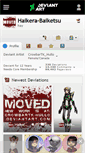 Mobile Screenshot of haikera-baiketsu.deviantart.com