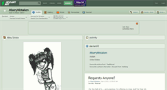 Desktop Screenshot of miserymistaken.deviantart.com