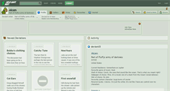 Desktop Screenshot of aicen.deviantart.com